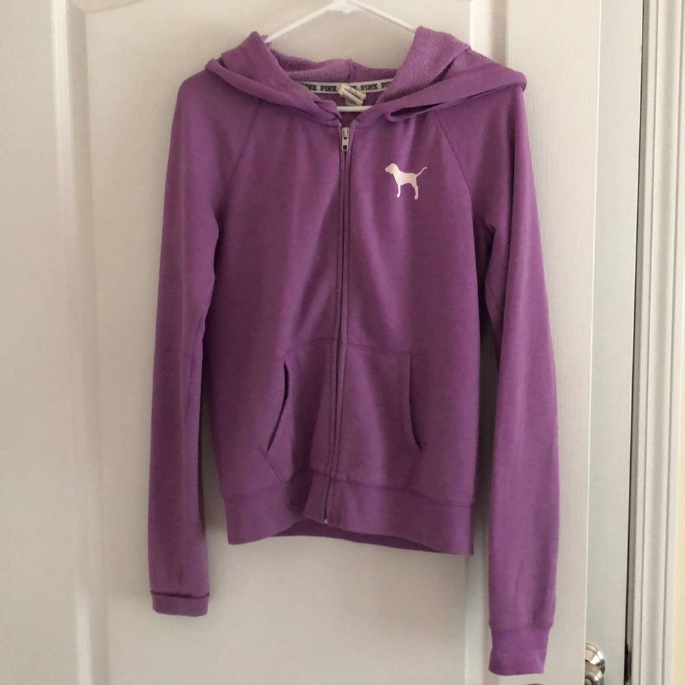 Purple Victoria’s Secret Pink jacket, size small
